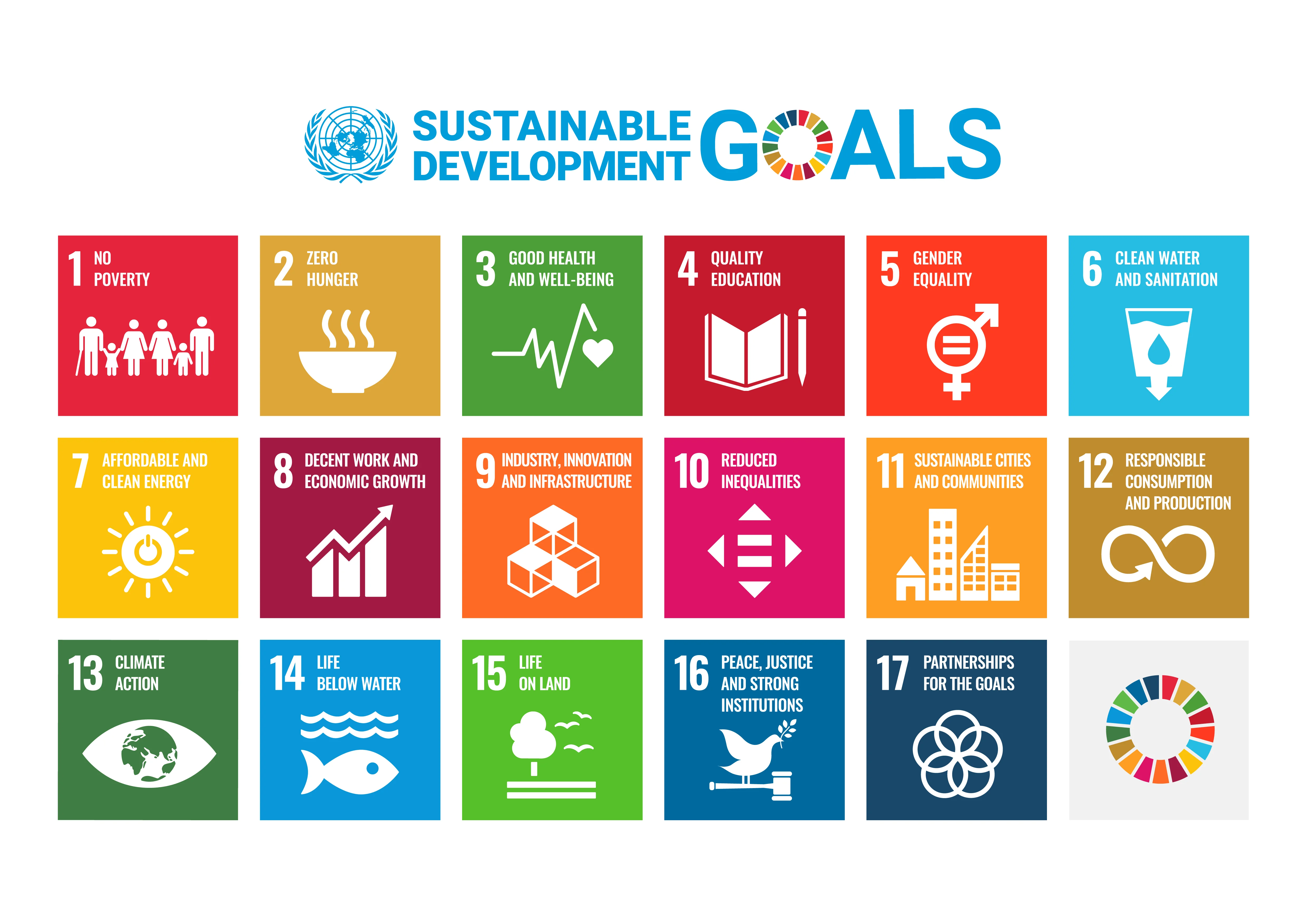 Figure: The 17 UN Sustainable Development Goals